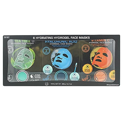 Skin Treats Hydrating Hydrogel Face Masks 6 x 60g